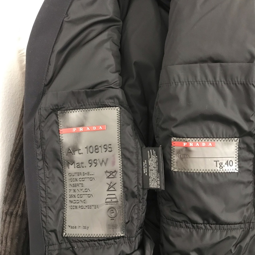 ❌SOLD❌Prada Bomber Jacket size S - Picture 4 of 8